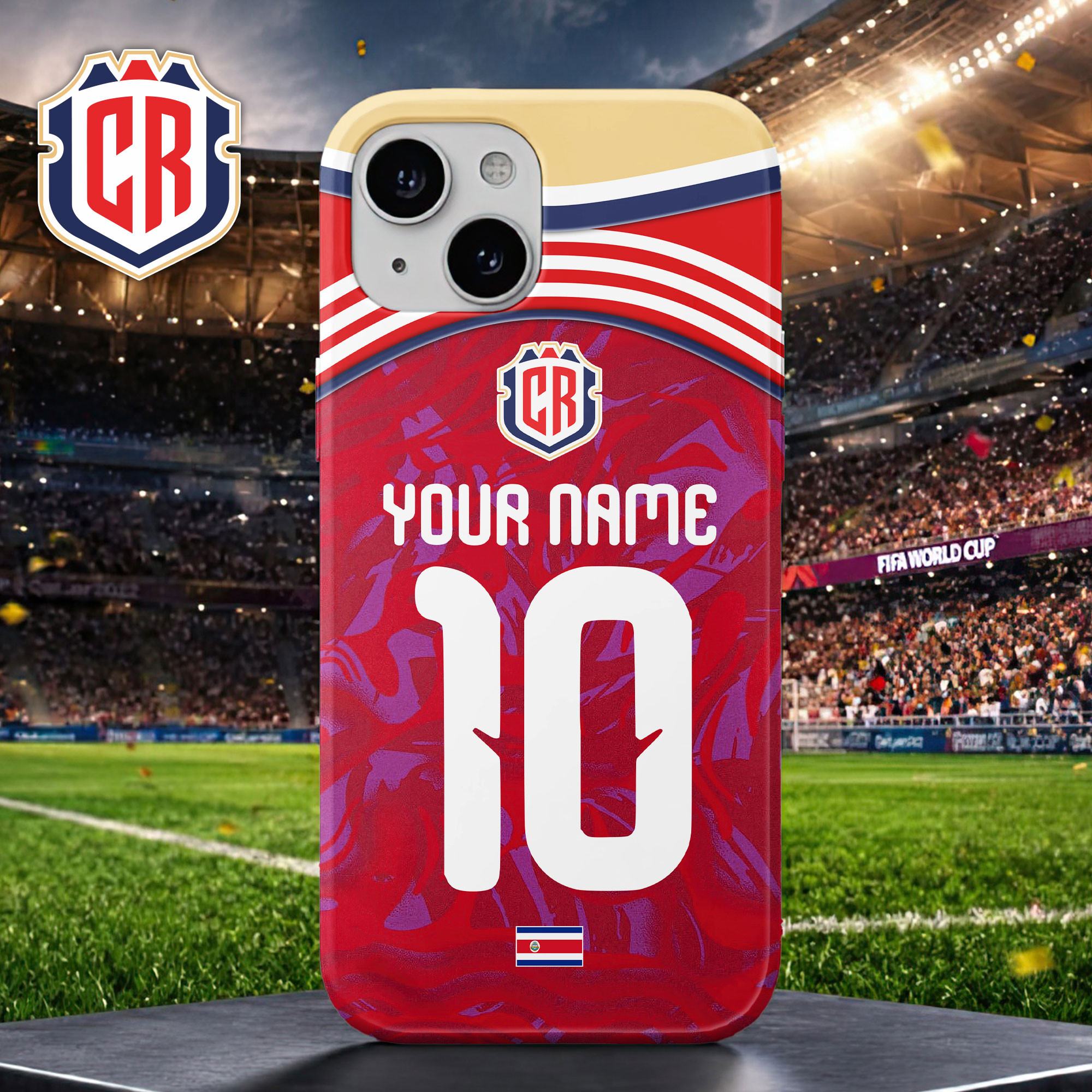 Costa Rica Premium World Cup 2026 Game Day Custom Case TTH240569 - Image 2