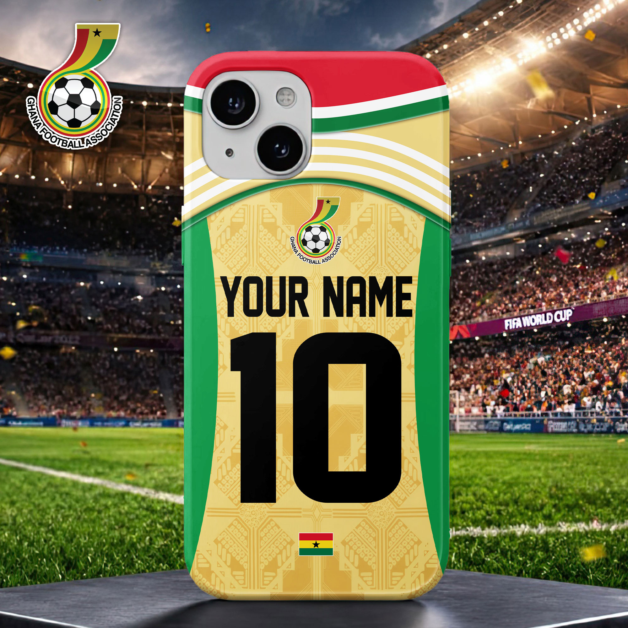 Ghana Premium World Cup 2026 Game Day Custom Case TTH240569 - Image 2