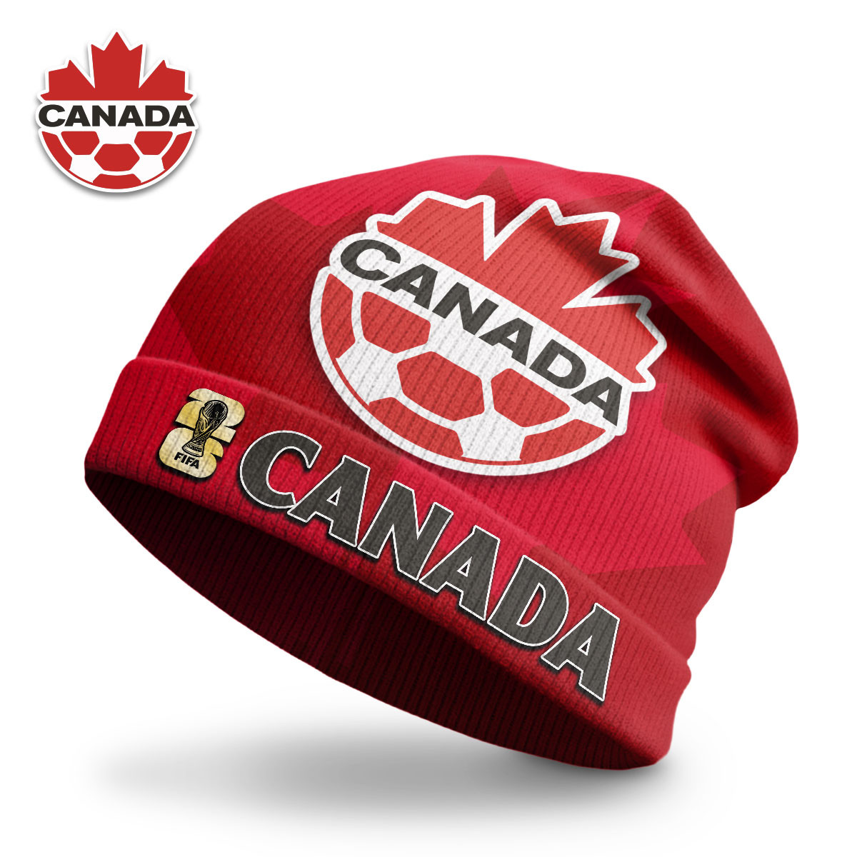 Canada Premium World Cup 2026 Fever Winter Beanie Hat TTH240556