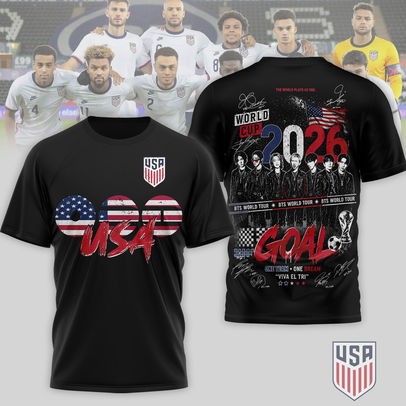 Uruguay Premium World Cup 2026 x BTS 3D T-Shirt TTH240565 - Image 2