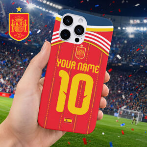 Spain Premium World Cup 2026 Game Day Custom Case TTH240569