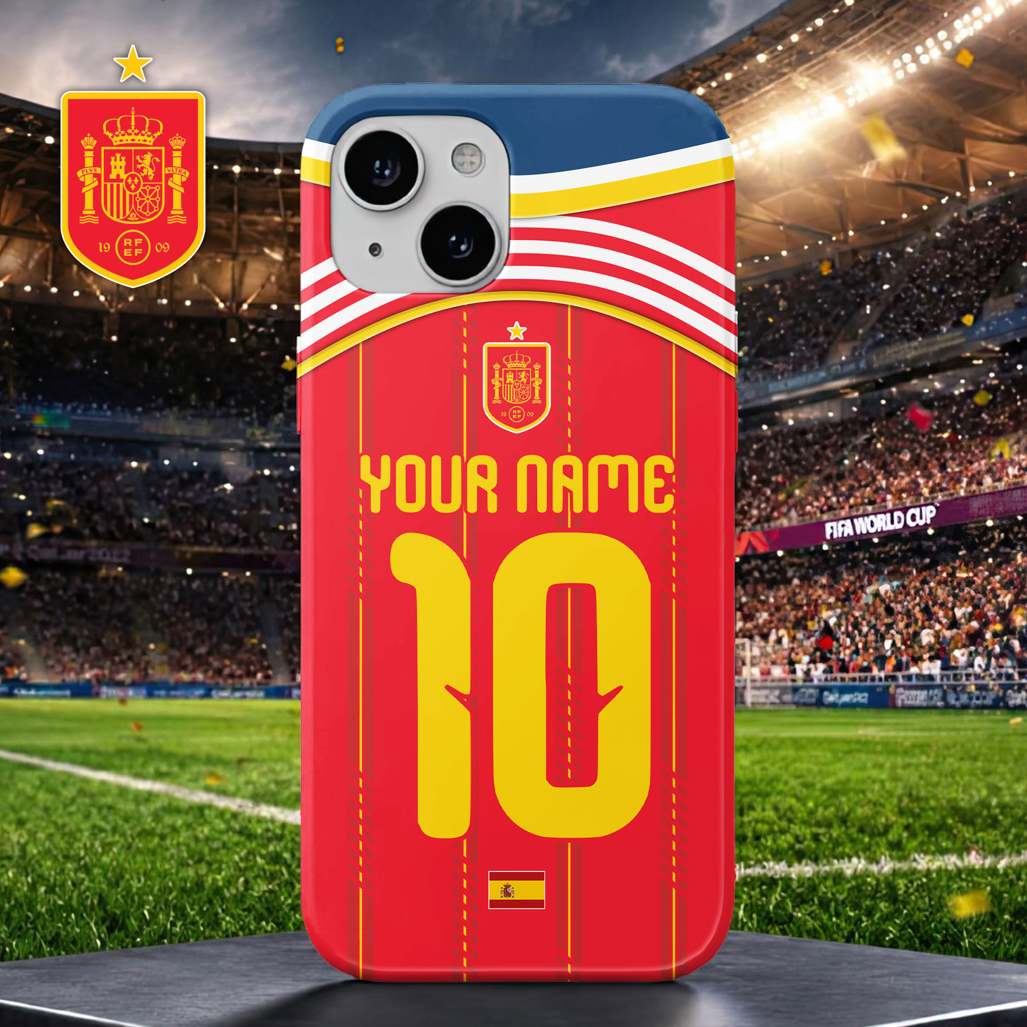 Spain Premium World Cup 2026 Game Day Custom Case TTH240569 - Image 2