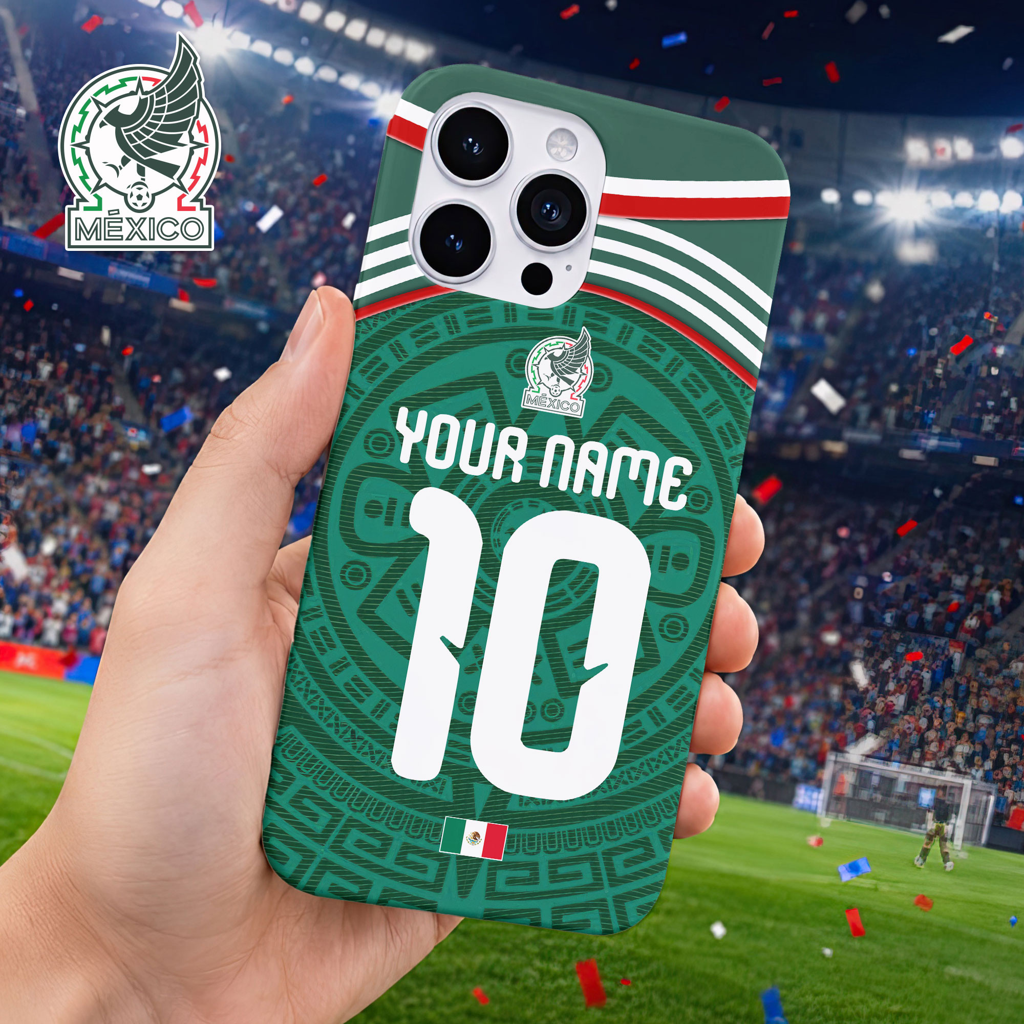 Mexico Premium World Cup 2026 Game Day Custom Case TTH240569