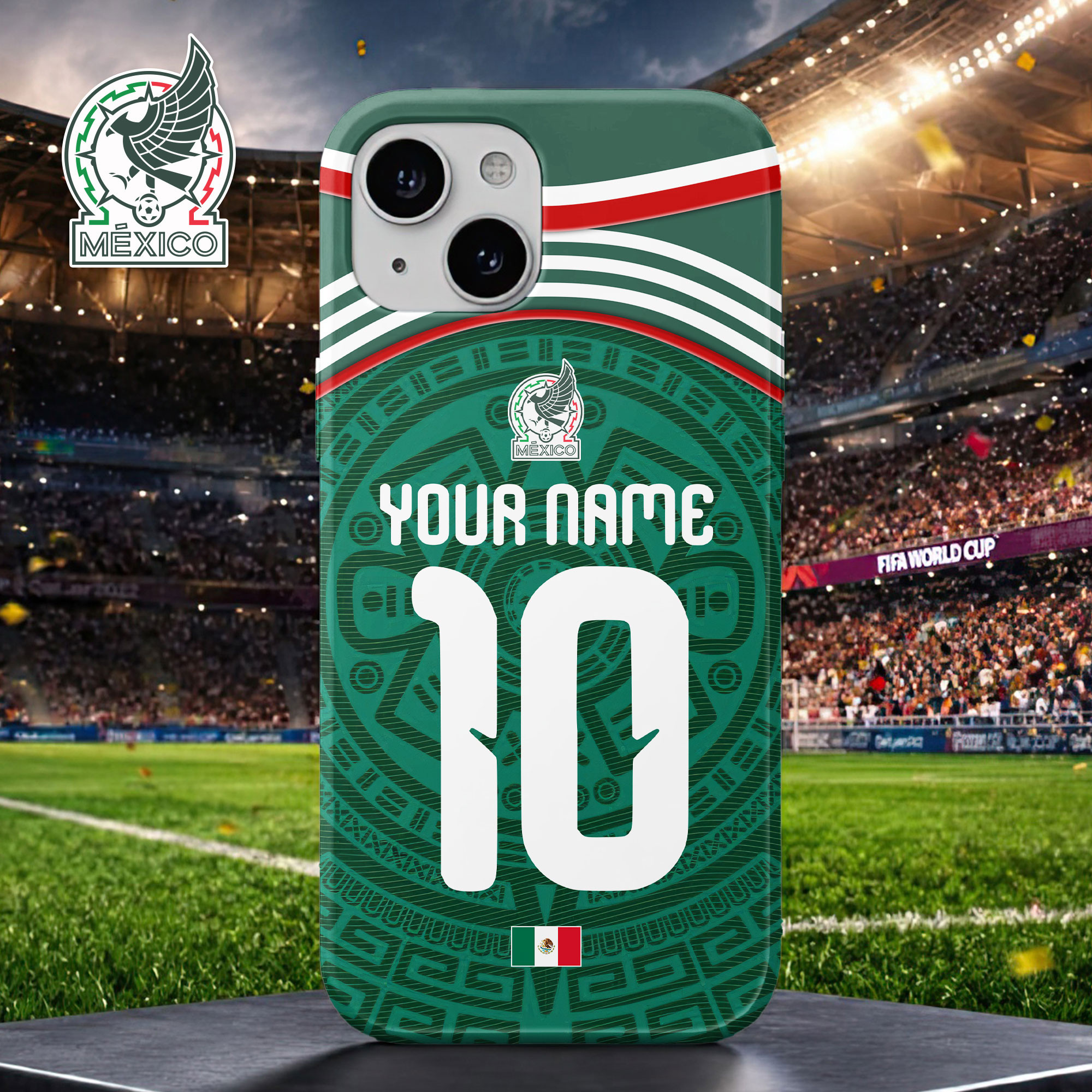 Mexico Premium World Cup 2026 Game Day Custom Case TTH240569 - Image 2