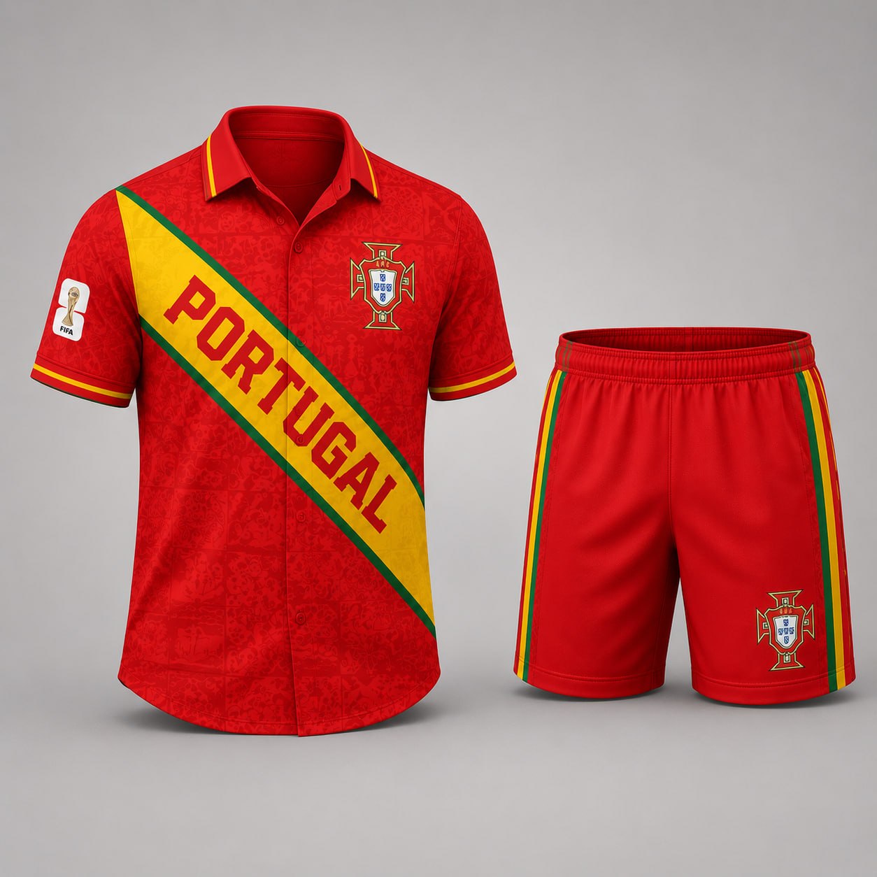 Portugal Premium World Cup 2026 Hawaii Short Set TTH240572