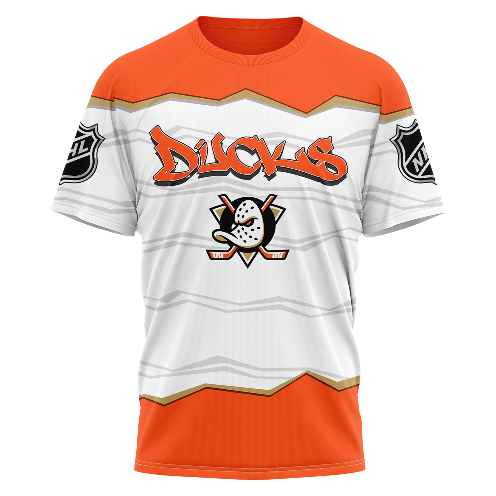 Anaheim Ducks Premium NHL Puck Yeah 3D Shirt TTH240562