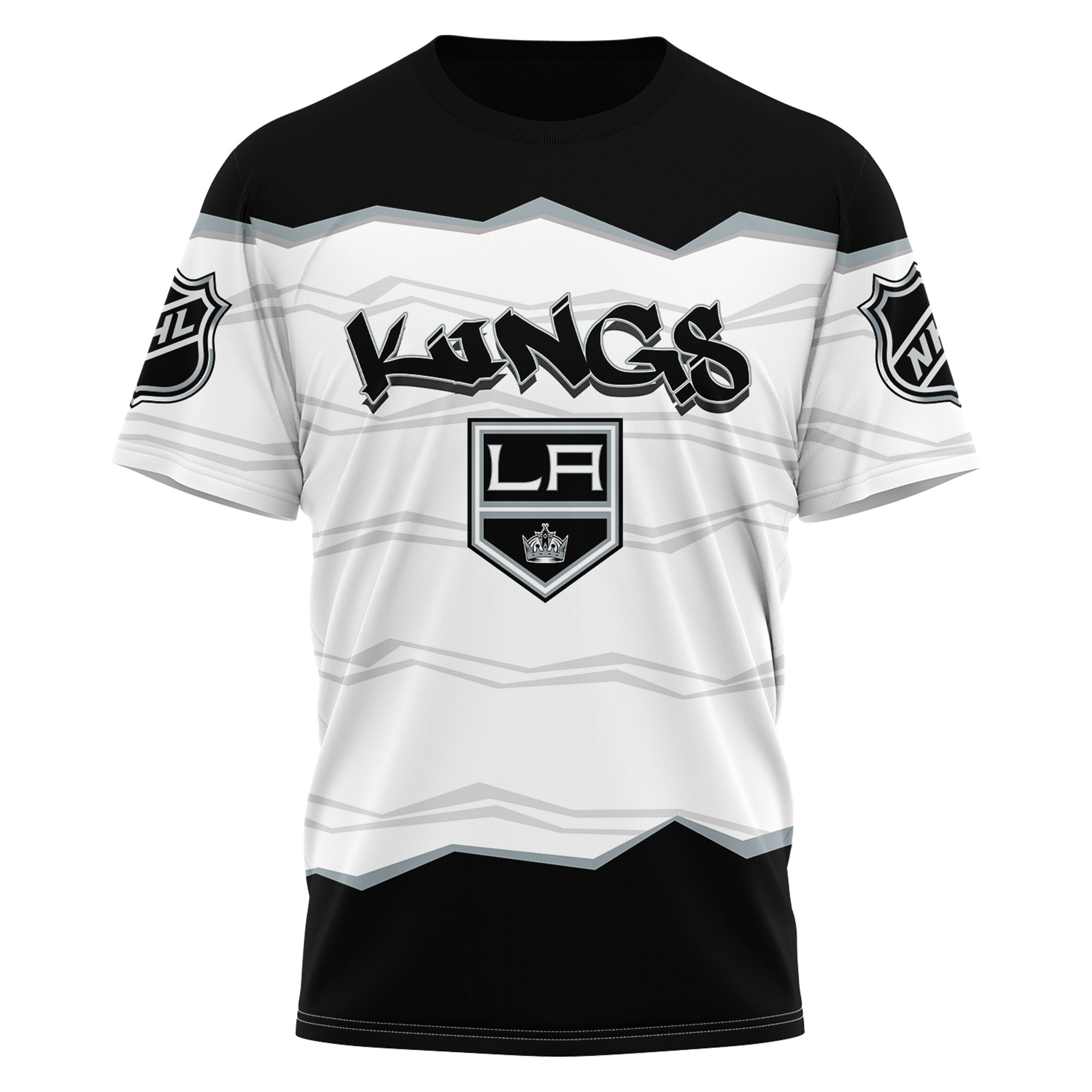 Los Angeles Kings Premium NHL Puck Yeah 3D Shirt TTH240562