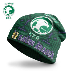 Saudi Arabia Premium World Cup 2026 Fever Winter Beanie Hat TTH240556