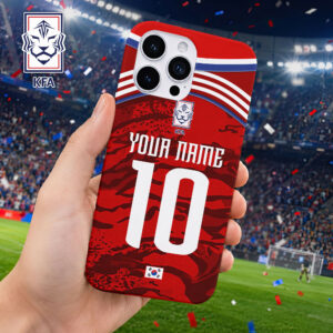South Korea Premium World Cup 2026 Game Day Custom Case TTH240569