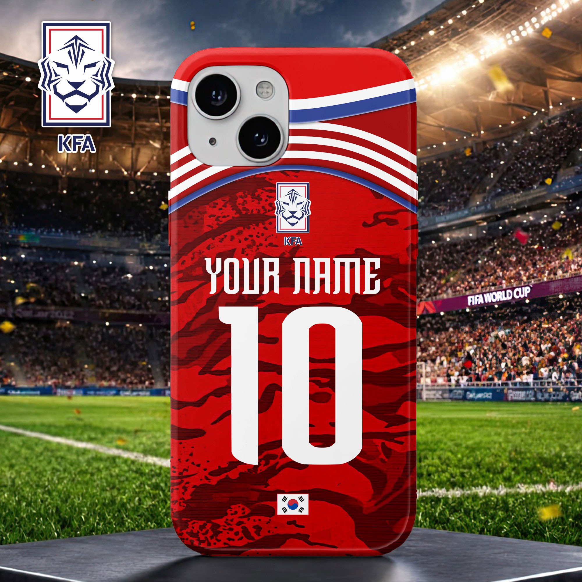 South Korea Premium World Cup 2026 Game Day Custom Case TTH240569 - Image 2