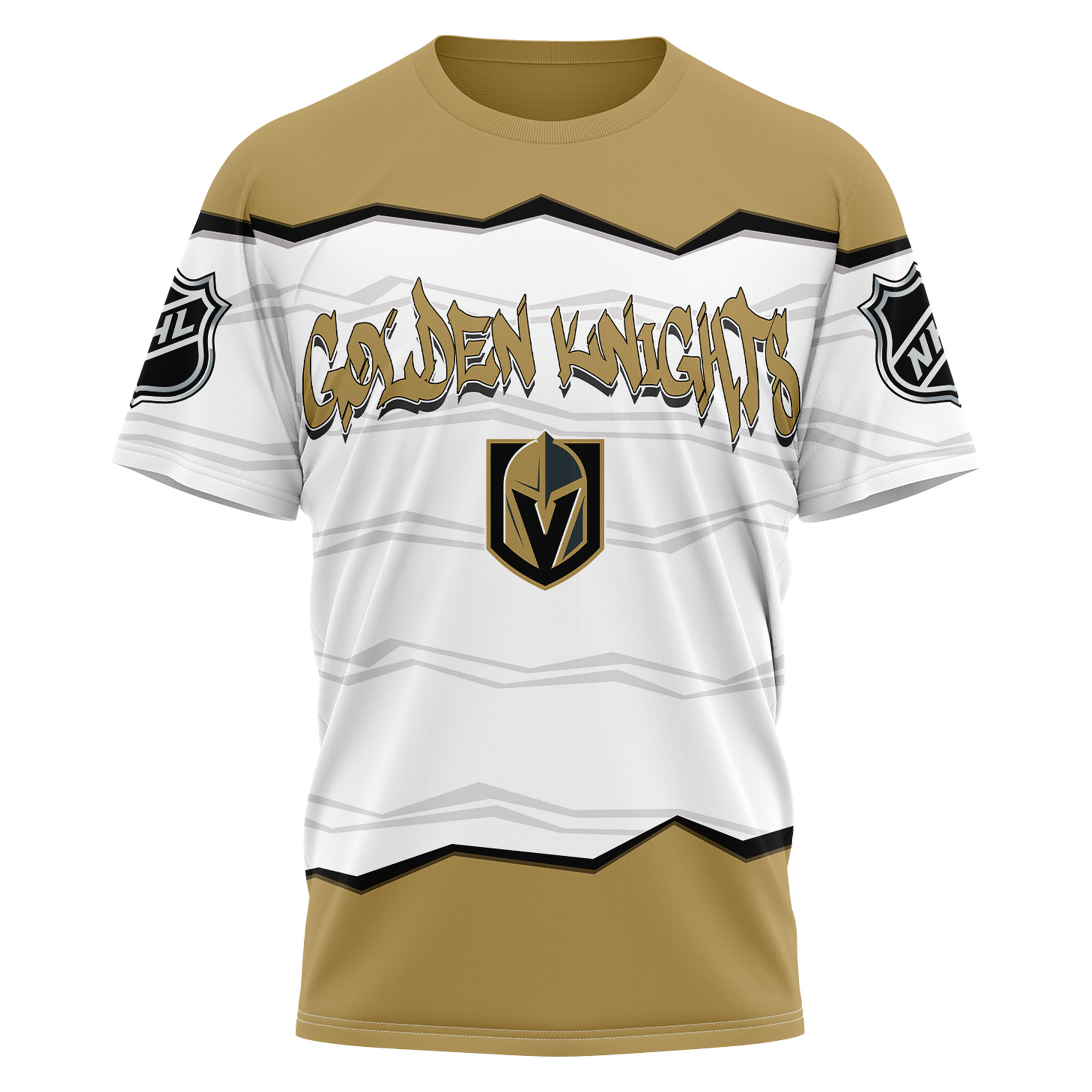 Vegas Golden Knights Premium NHL Puck Yeah 3D Shirt TTH240562