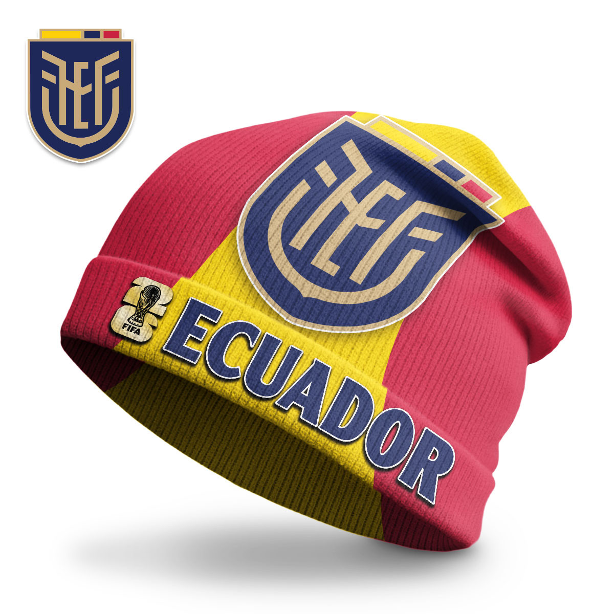 Ecuador Premium World Cup 2026 Fever Winter Beanie Hat TTH240556