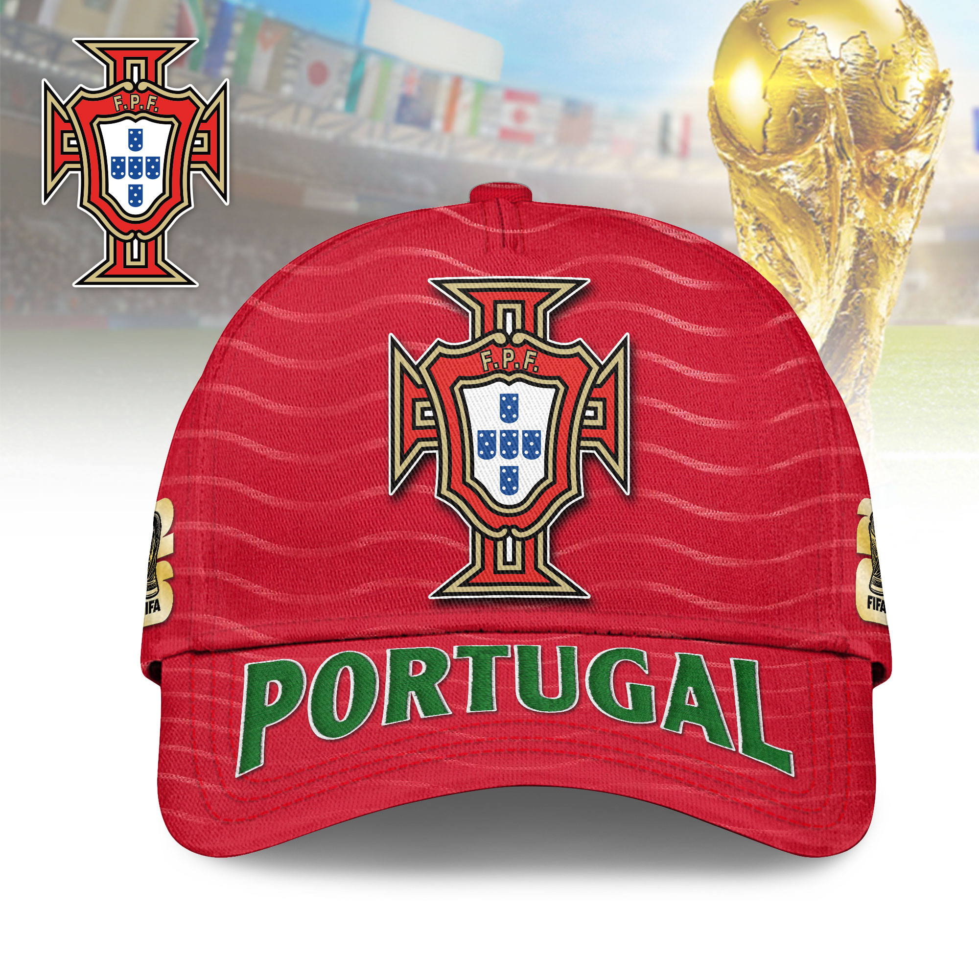Portugal | Premium World Cup 2026 Stadium Energy Cap TTH240583