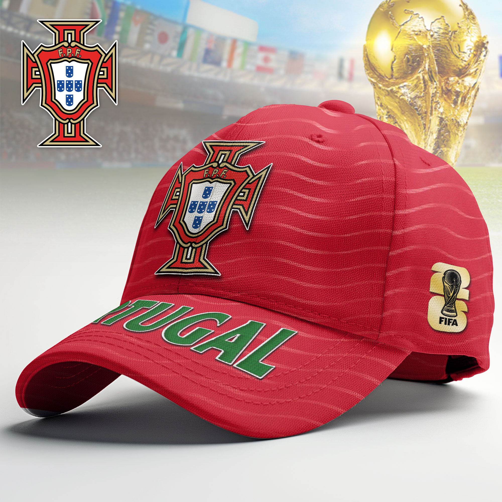 Portugal | Premium World Cup 2026 Stadium Energy Cap TTH240583 - Image 2