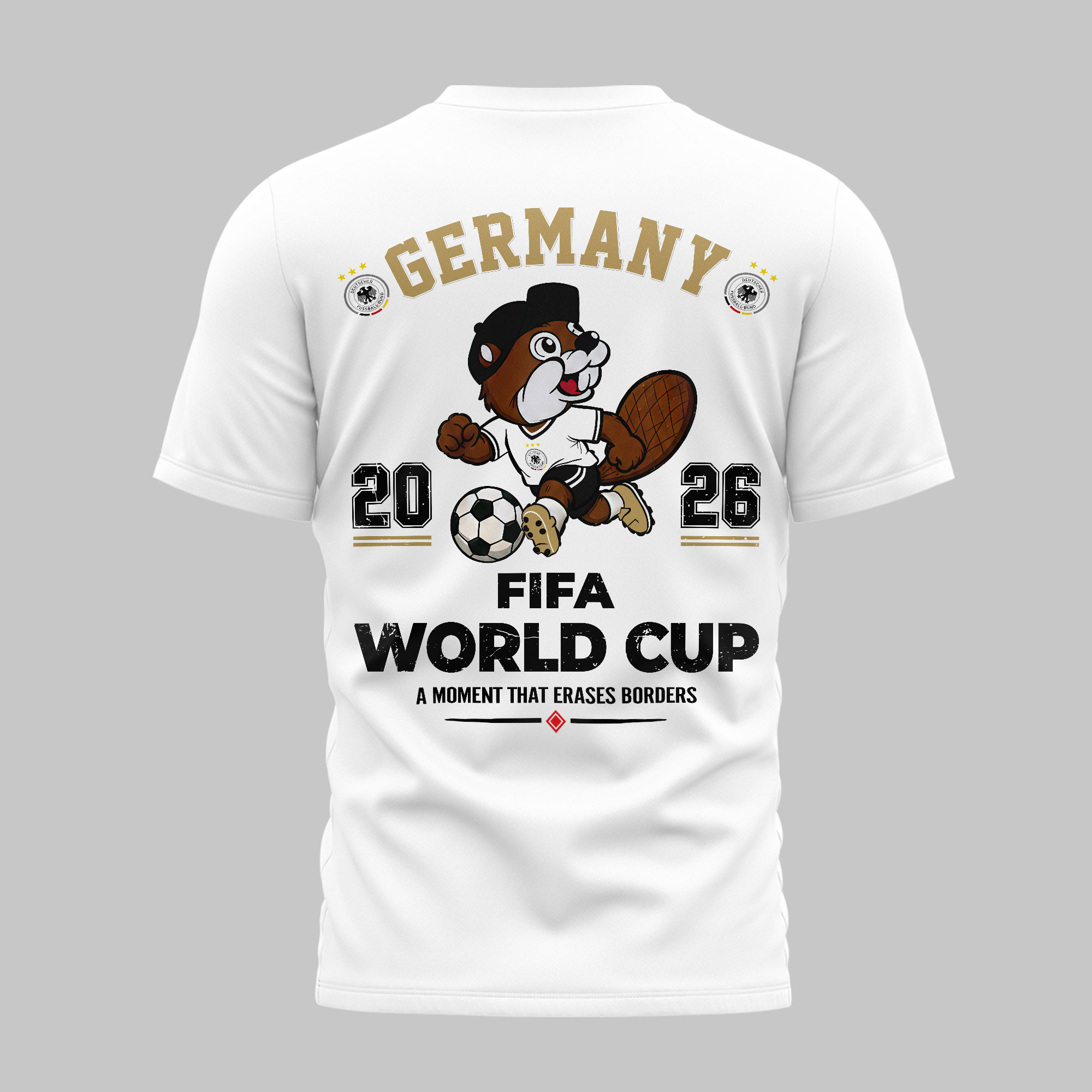 Germany | Premium World Cup 2026 Golden Trophy 3D Shirt TTH240581 - Image 4