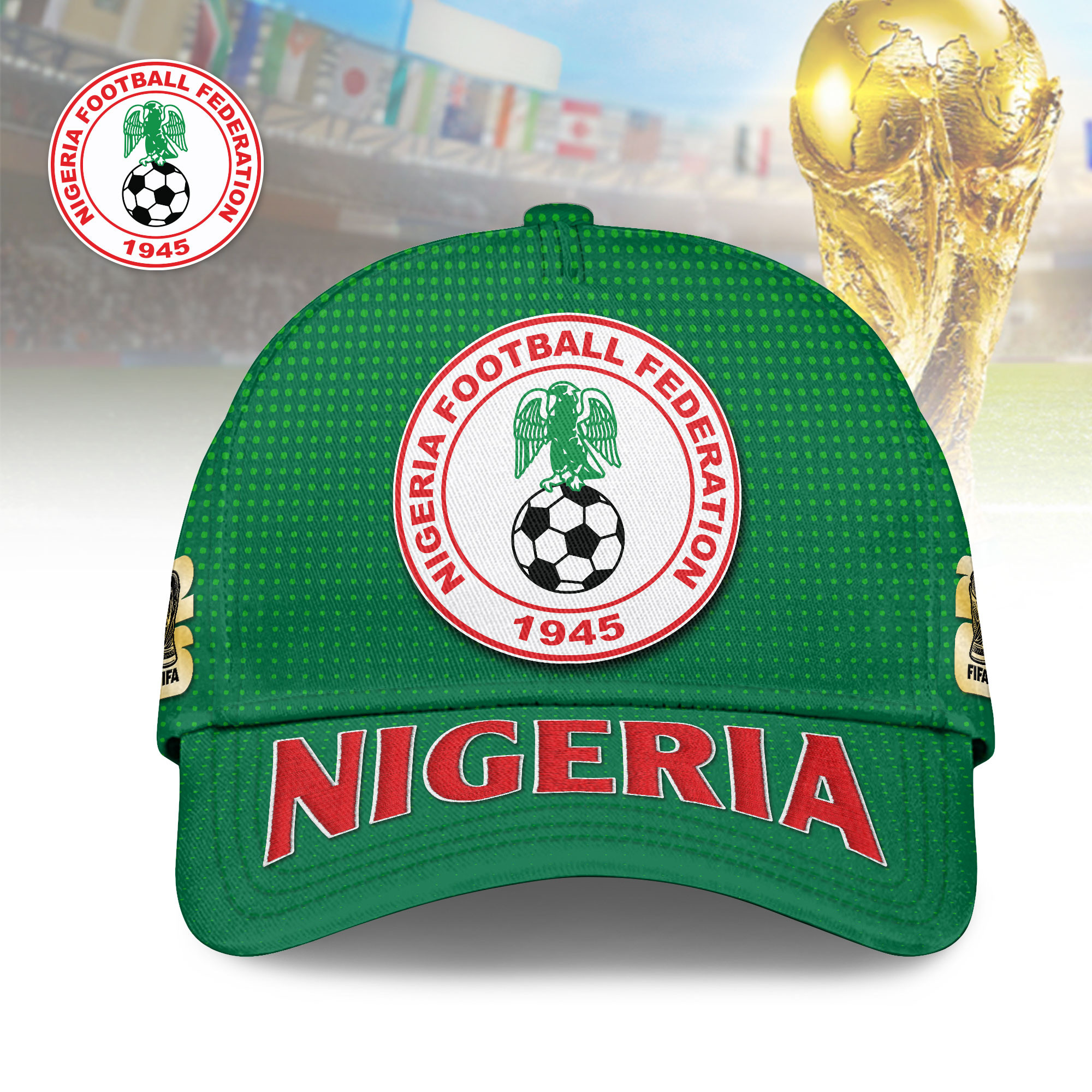 Nigeria | Premium World Cup 2026 Stadium Energy Cap TTH240583
