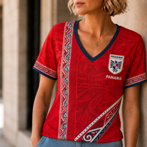 Panama | Premium World Cup 2026 Nation Pride Women’s V-neck TTH240585