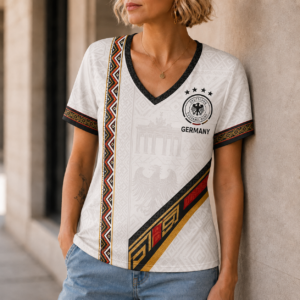 Germany | Premium World Cup 2026 Nation Pride Women’s V-neck TTH240585