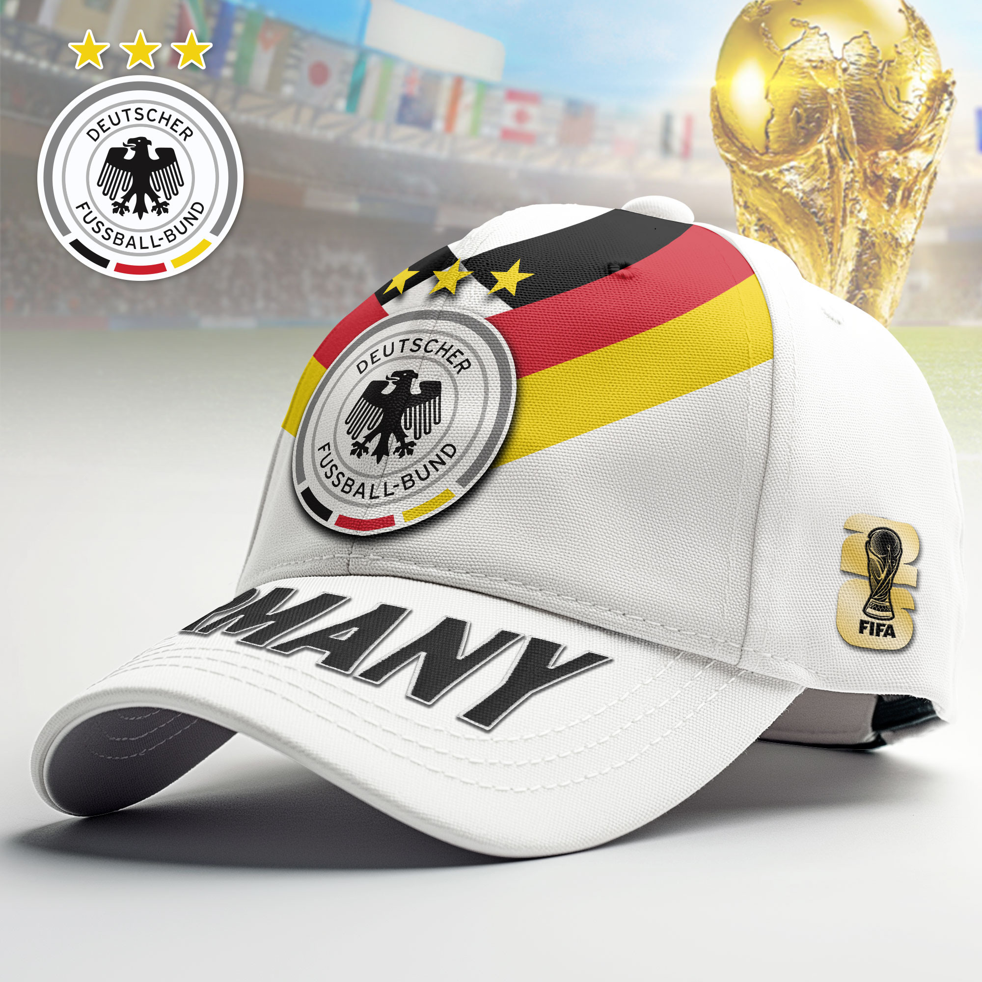 Germany | Premium World Cup 2026 Stadium Energy Cap TTH240583 - Image 2
