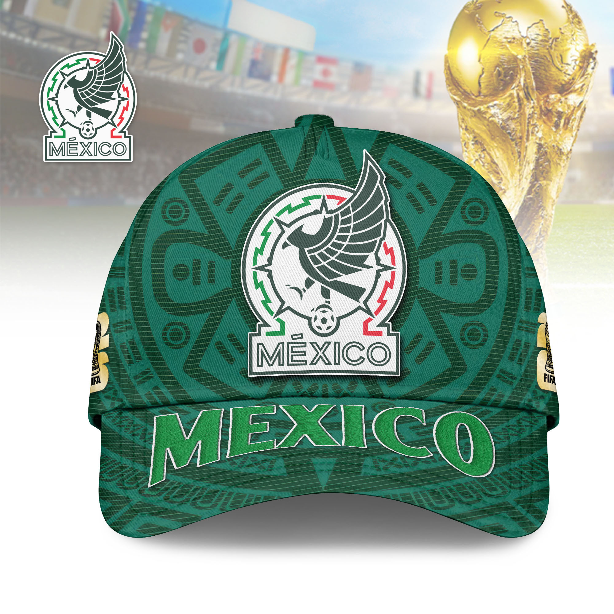 Mexico | Premium World Cup 2026 Stadium Energy Cap TTH240583