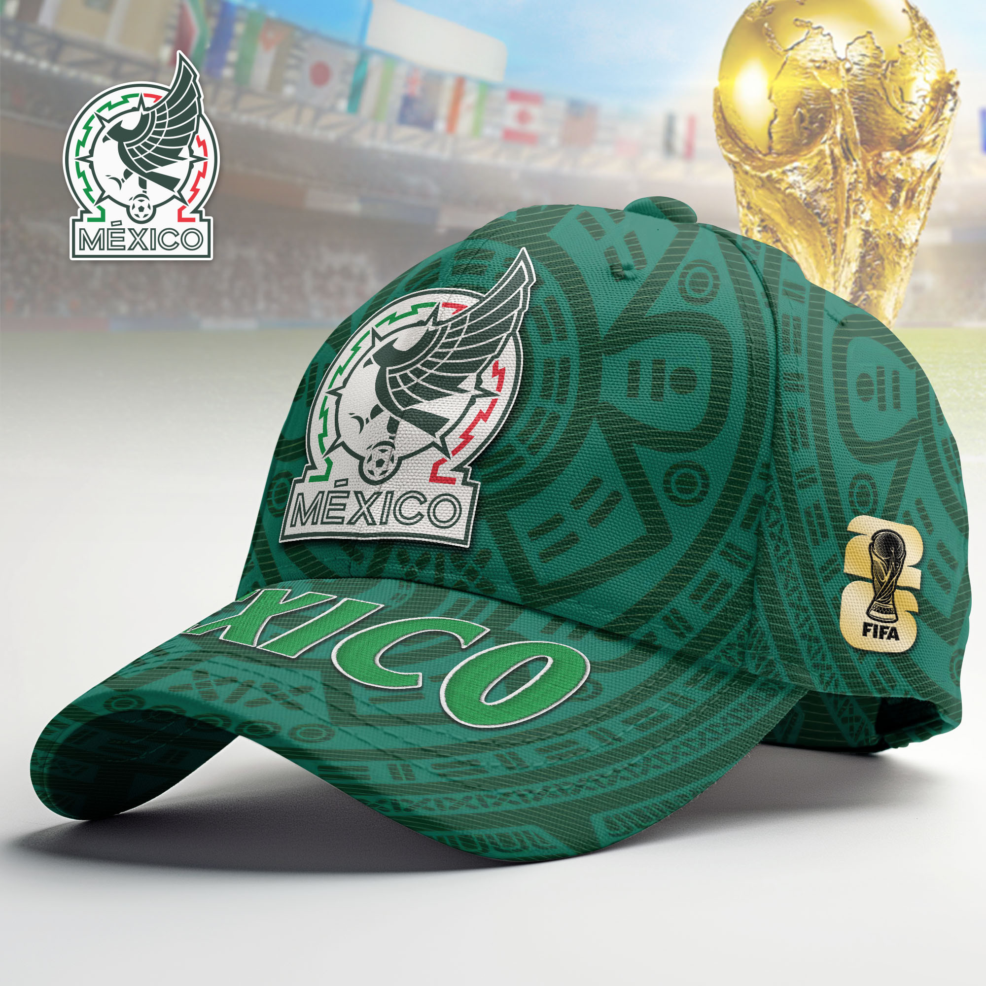 Mexico | Premium World Cup 2026 Stadium Energy Cap TTH240583 - Image 2