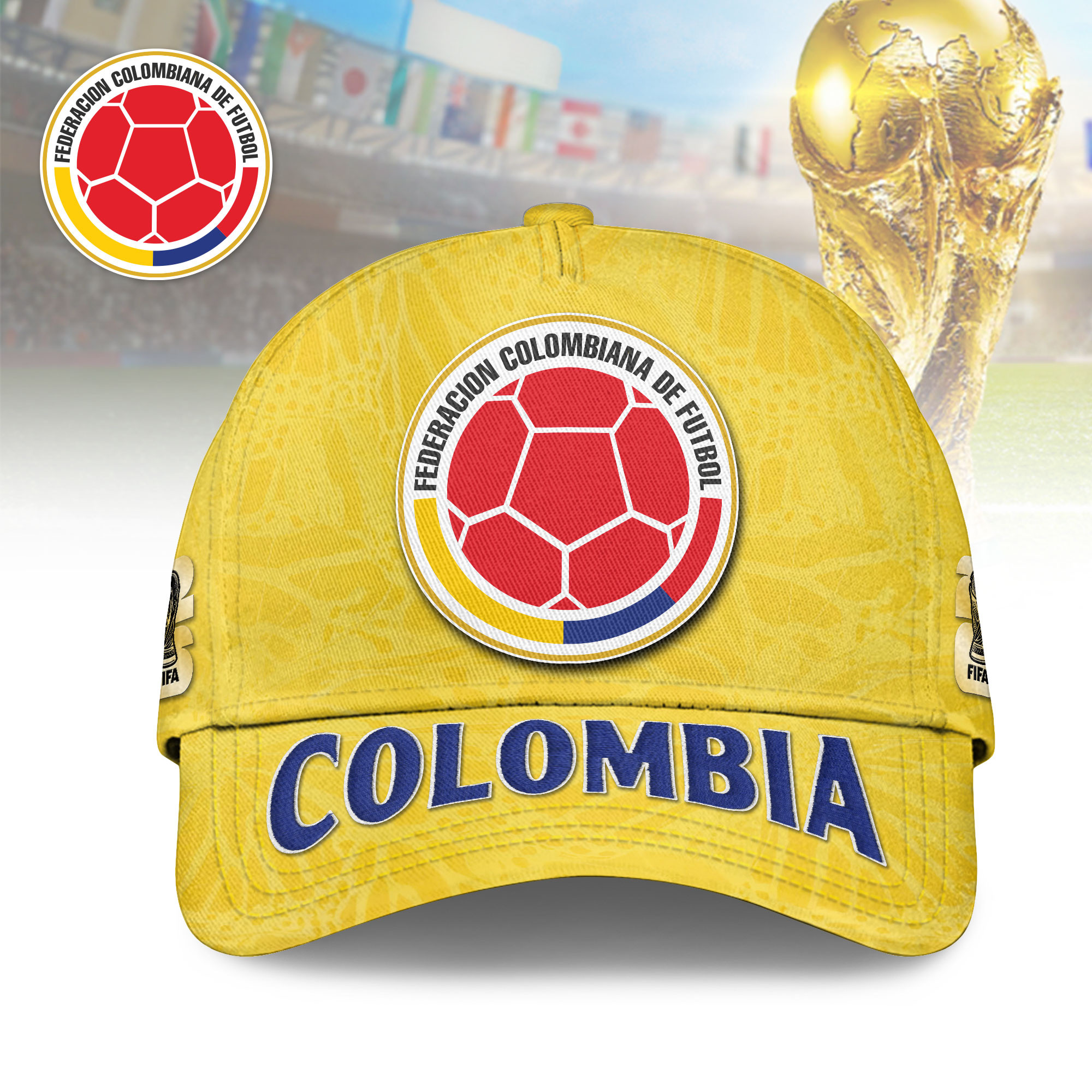 Colombia | Premium World Cup 2026 Stadium Energy Cap TTH240583