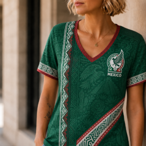 Mexico | Premium World Cup 2026 Nation Pride Women’s V-neck TTH240585