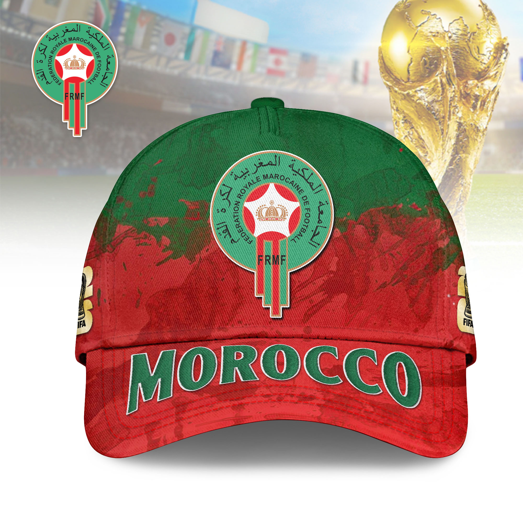 Morocco | Premium World Cup 2026 Stadium Energy Cap TTH240583
