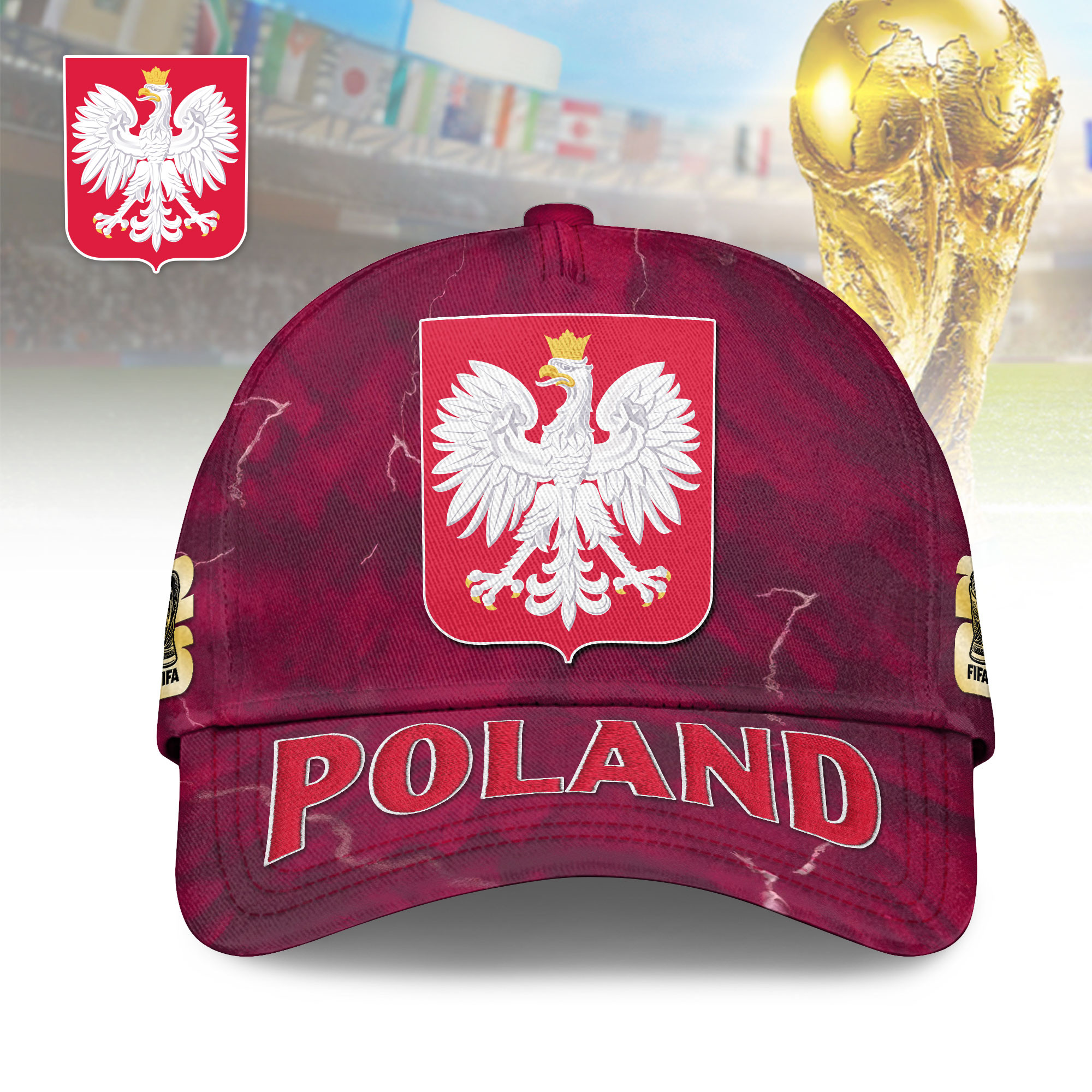 Poland | Premium World Cup 2026 Stadium Energy Cap TTH240583