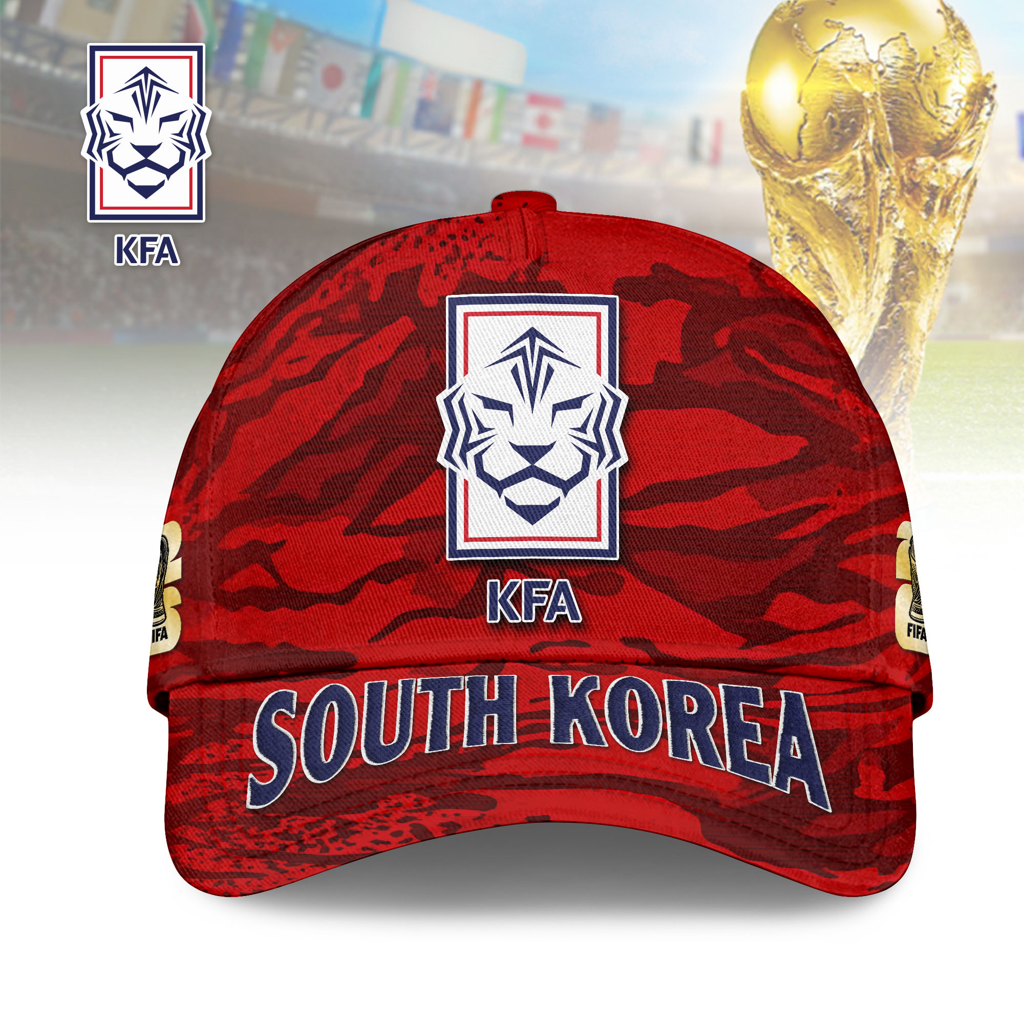South Korea | Premium World Cup 2026 Stadium Energy Cap TTH240583