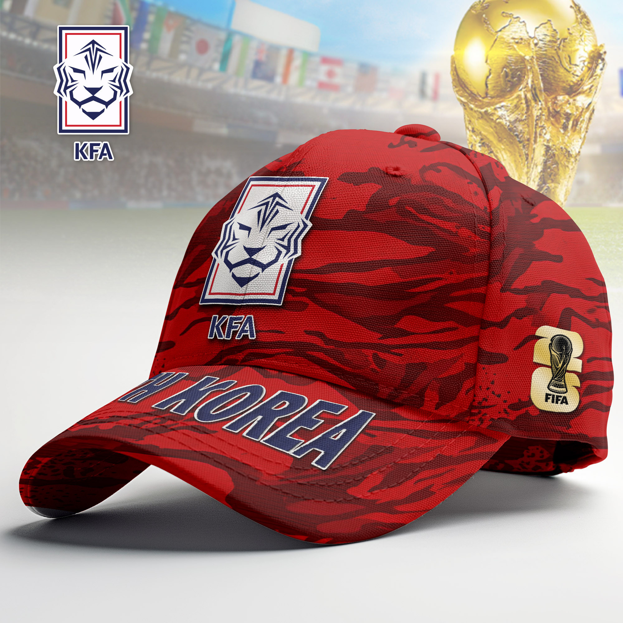 South Korea | Premium World Cup 2026 Stadium Energy Cap TTH240583 - Image 2