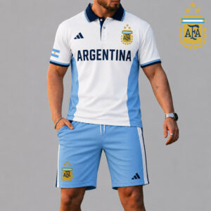 Argentina | Premium World Cup 2026 Polo And Short Set TTH240586
