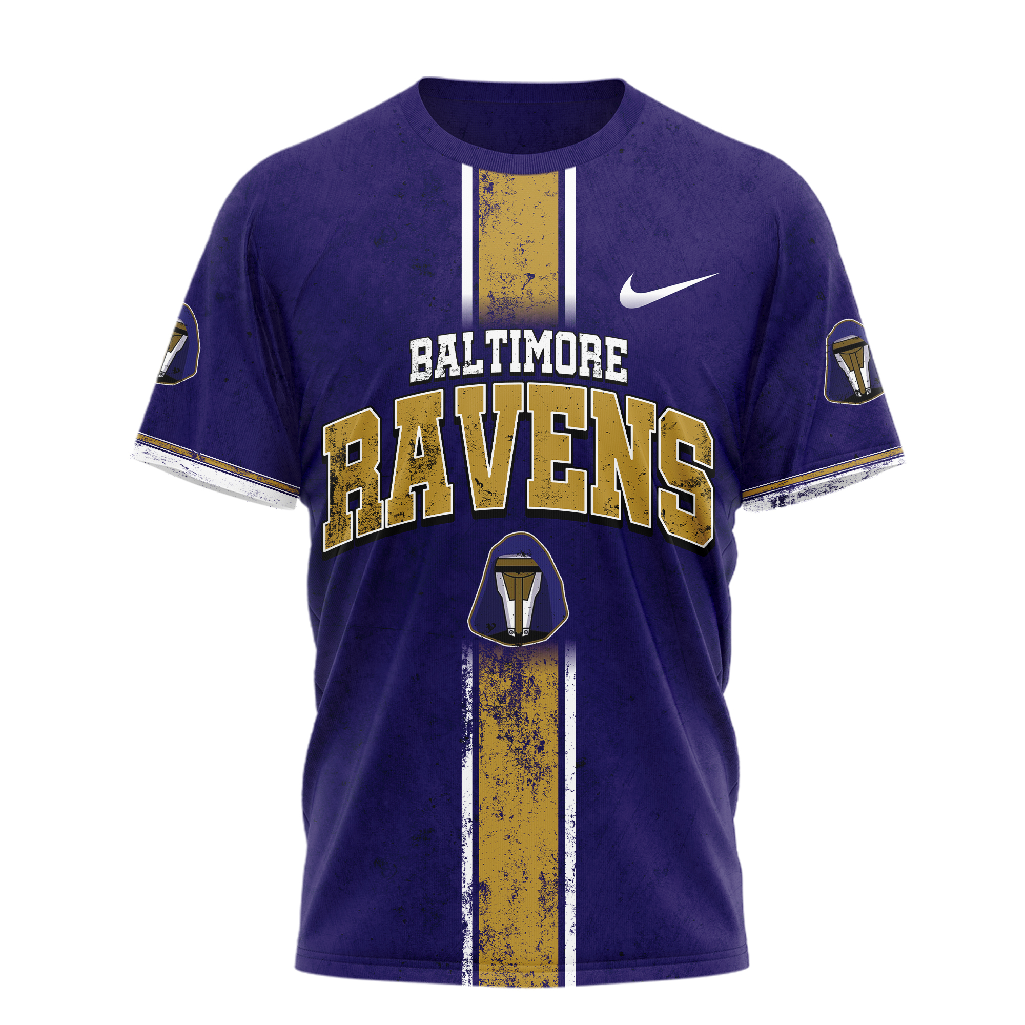Baltimore Ravens | Premium NFL This Is The Way Star Wars 3D Shirt TTH240588 - Image 2