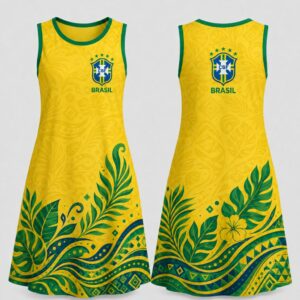 Brazil | Premium World Cup 2026 Heritage Women Dress TTH240587
