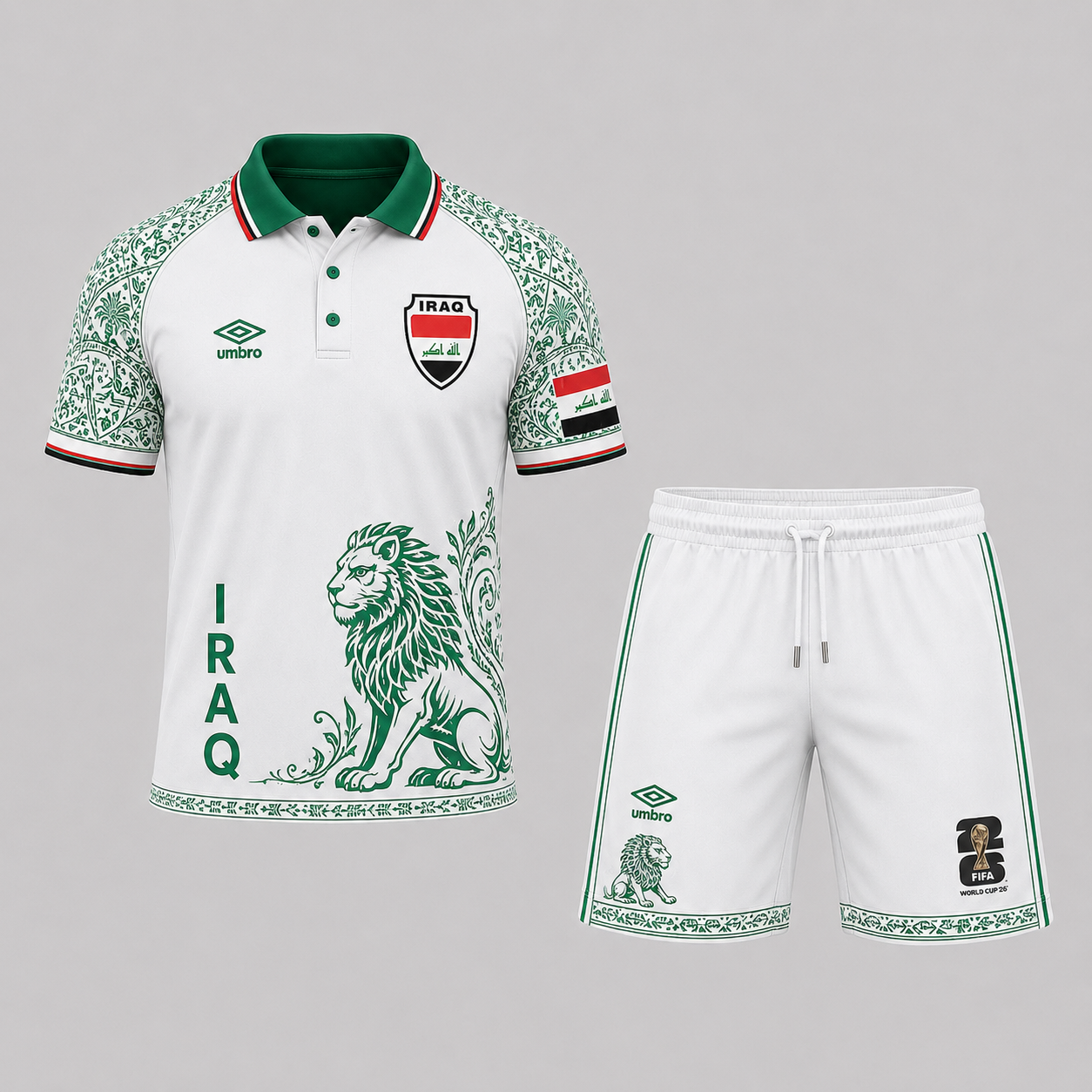 Iraq | Premium World Cup 2026 Polo Short Set TTH240593