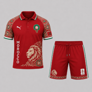 Morocco | Premium World Cup 2026 Polo Short Set TTH240593