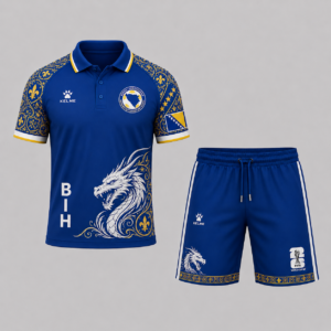 Bosnia and Herzegovina | Premium World Cup 2026 Polo Short Set TTH240593