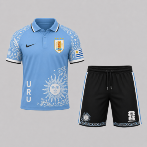 Uruguay | Premium World Cup 2026 Polo Short Set TTH240593