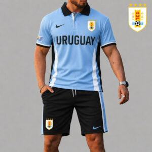 Uruguay | Premium World Cup 2026 Polo And Short Set TTH240586