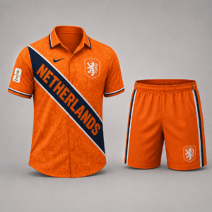 Netherlands | Premium World Cup 2026 Hawaii Short Set TTH240572