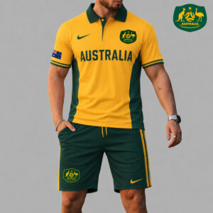 Australia | Premium World Cup 2026 Polo And Short Set TTH240586