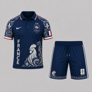 France | Premium World Cup 2026 Polo Short Set TTH240593