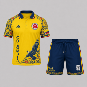 Colombia | Premium World Cup 2026 Polo Short Set TTH240593