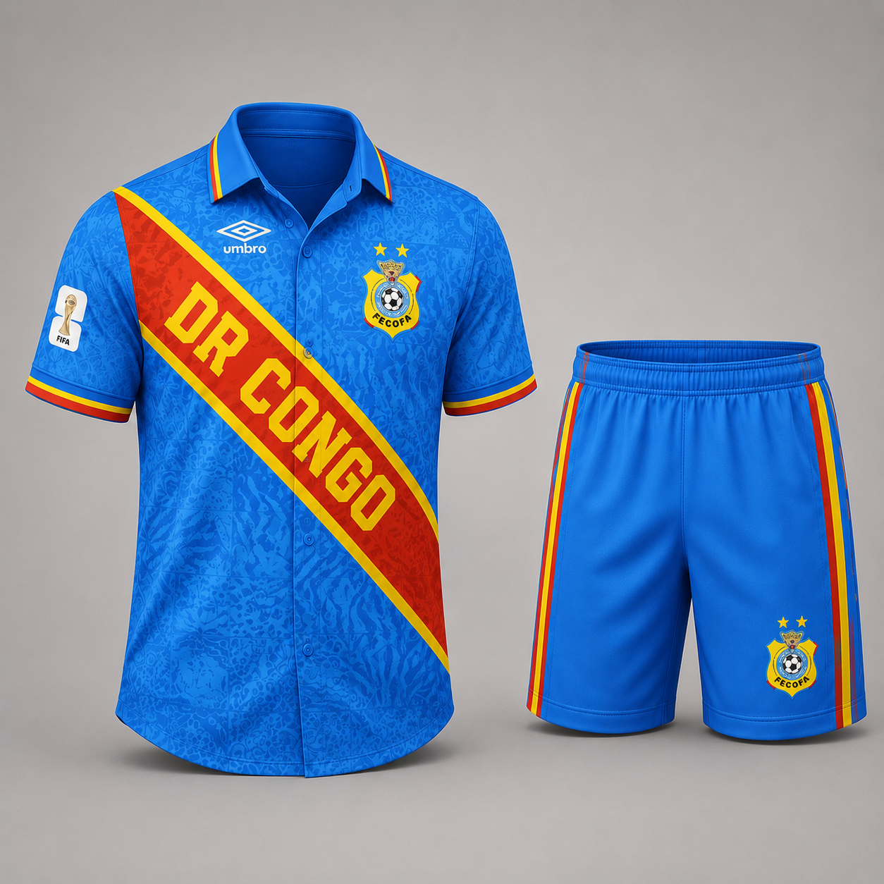 Dr Congo | Premium World Cup 2026 Hawaii Short Set TTH240572