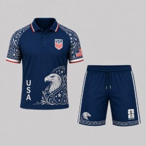 United States | Premium World Cup 2026 Polo Short Set TTH240593