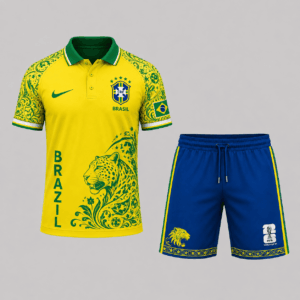Brazil | Premium World Cup 2026 Polo Short Set TTH240593