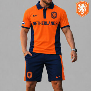 Netherlands | Premium World Cup 2026 Polo And Short Set TTH240586