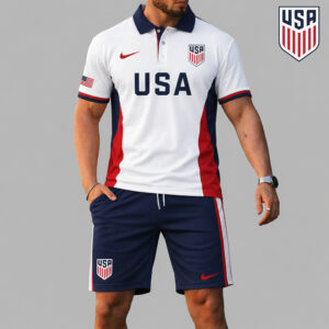 USA | Premium World Cup 2026 Polo And Short Set TTH240586