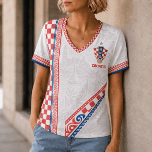 Croatia | Premium World Cup 2026 Nation Pride Women’s V-neck TTH240585