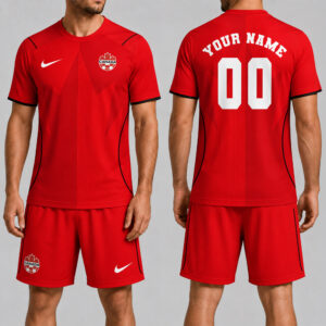 Canada x Premium WC26 Personalized Soccer Set 3D Shirt TTH260502